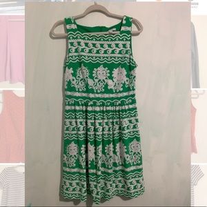 Very pretty green dress!